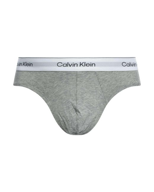 Calvin Klein Black 3 Pack Icon Hip Briefs for men