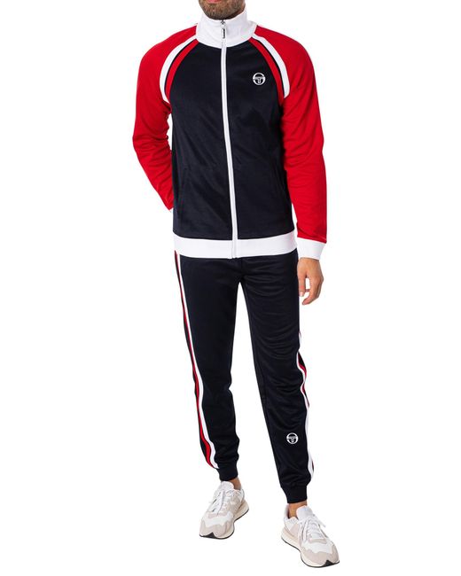 Sergio Tacchini Red Ghibli Tracksuit for men