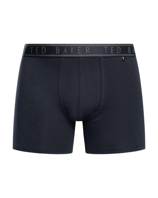 Ted Baker Blue 3 Pack Boxer Briefs for men