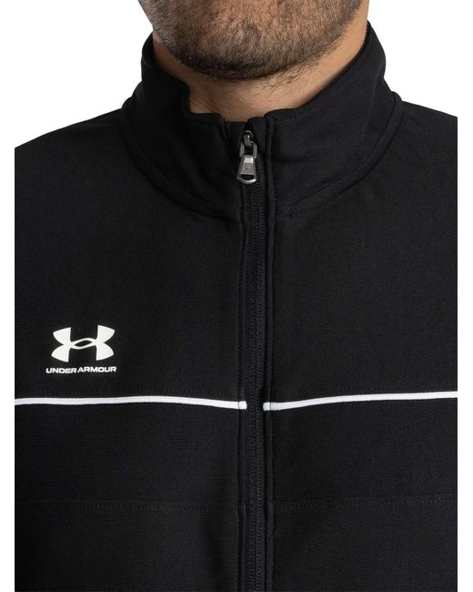 Under Armour Black Challenger Line Tracksuit for men
