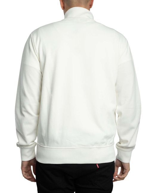 Ellesse White Vicenza Track Jacket for men