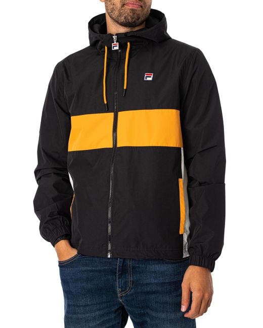 Fila red deals and black jacket