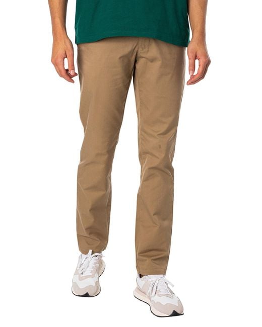 Carhartt Green Sid Chino Trousers for men