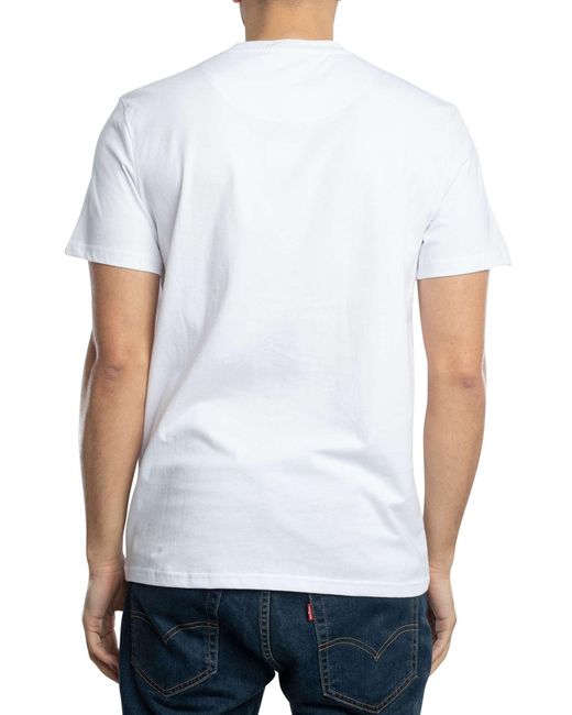 Weekend Offender White Kinky Afro Graphic T-shirt for men