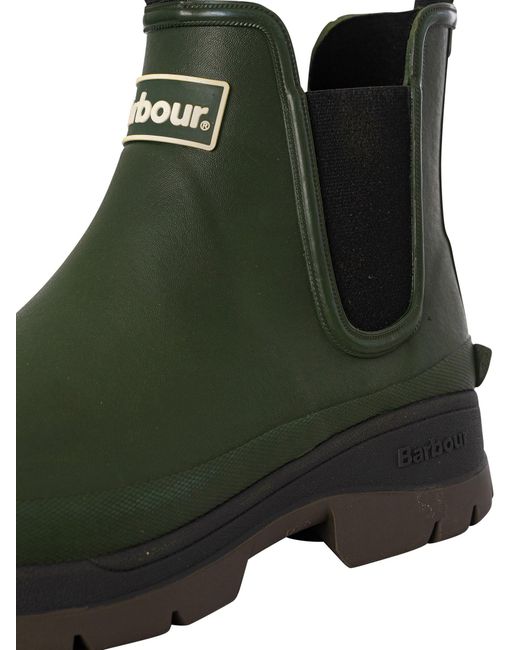 Barbour Green Nimbus Shoes, Rubber for men