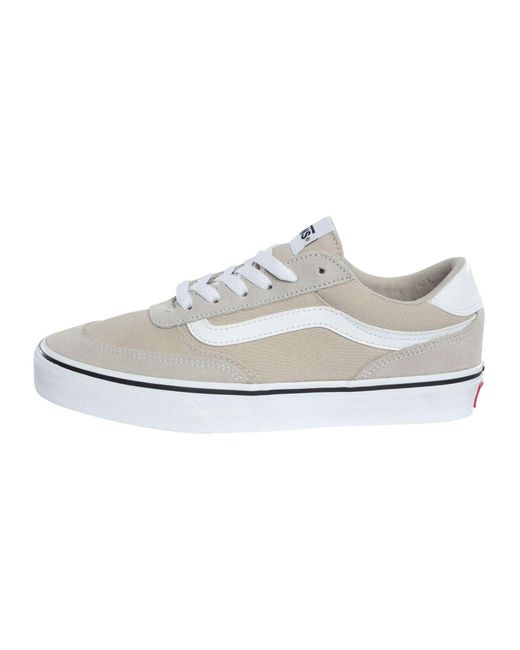 Vans White Brooklyn Canvas Trainers for men