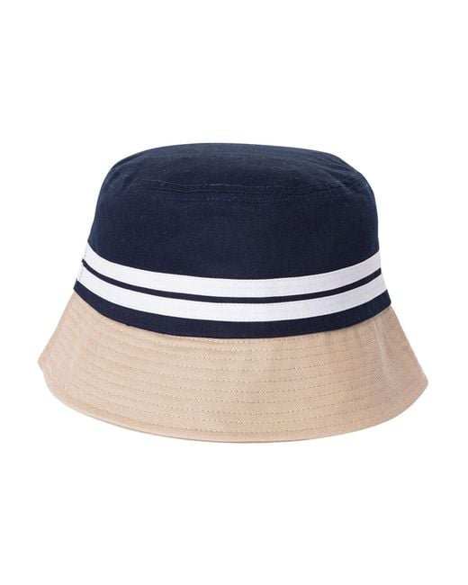 Sergio Tacchini Blue Stonewoods Bucket Hat for men