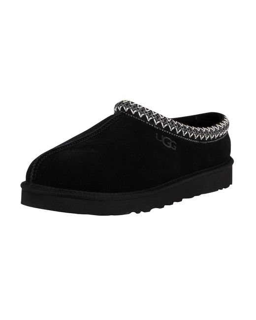black ugg slippers for men