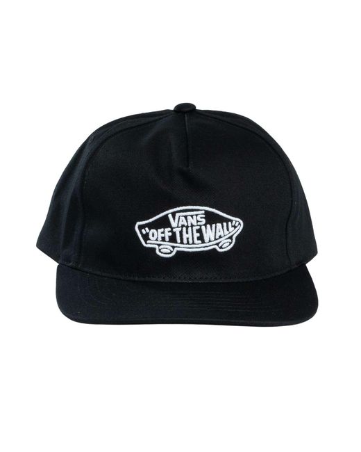 Vans Black Classic Snapback Cap for men