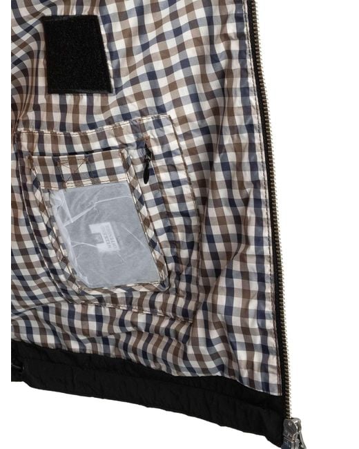 Weekend Offender Black Campania Check Jacket for men