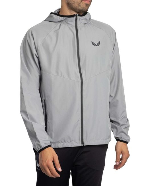 Castore Gray Flyweight Jacket for men