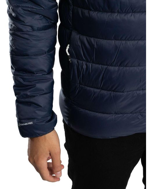 Regatta Blue Hooded Marizion Padded Jacket for men
