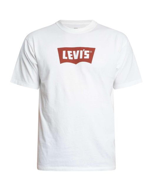 Levi's White Vintage Graphic T-shirt for men