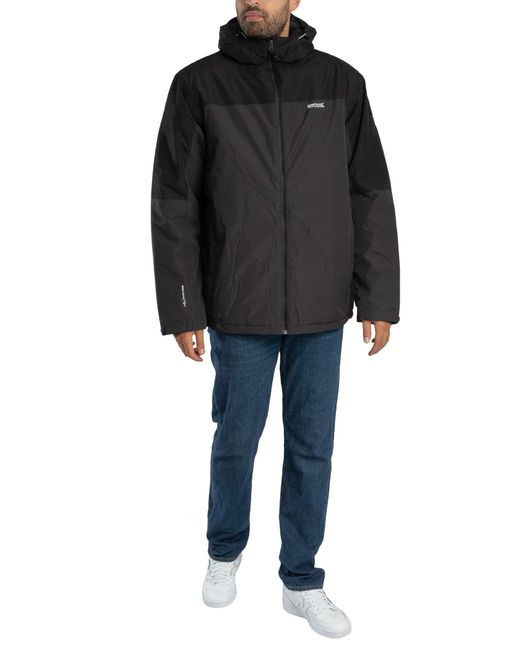 Regatta Black Thornridge Waterproof Insulated Jacket for men