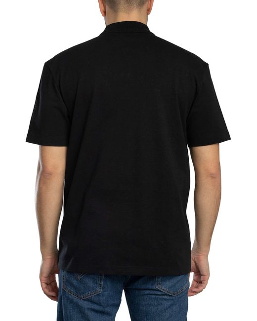 HUGO Black Deabono Polo Shirt for men