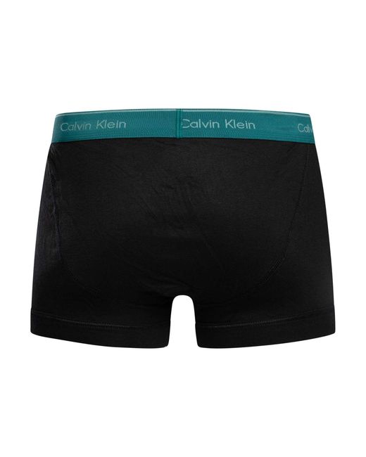 Calvin Klein Black 5 Pack Trunks for men