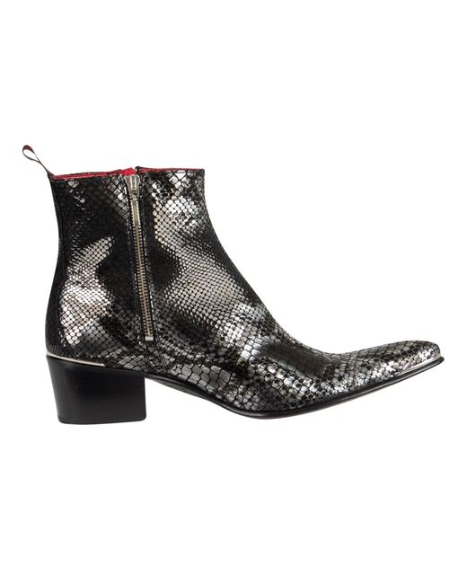 jeffery west snakeskin boots