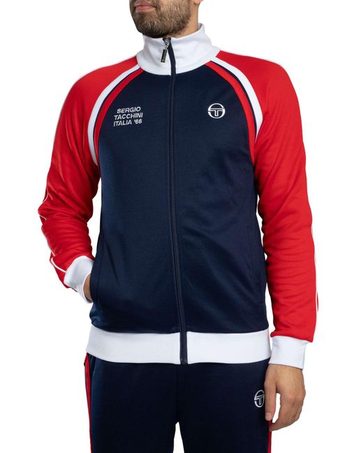 Sergio Tacchini Blue Ghibli Davis Track Jacket for men