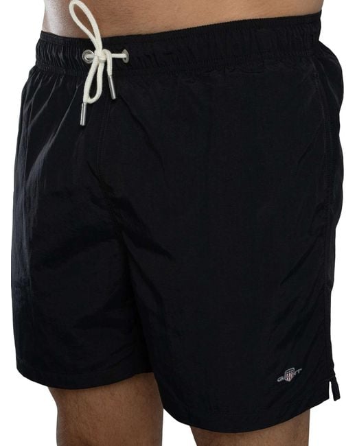 Gant Blue Logo Swim Shorts for men