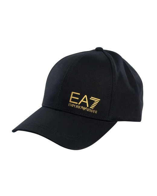 EA7 Blue Cappello Baseball Cap for men