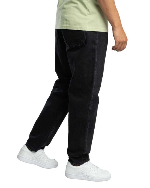 Carhartt Black Newel Relaxed Tapered Fit Jeans for men