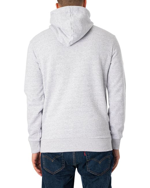 Superdry Gray Great Outdoors Graphic Pullover Hoodie for men