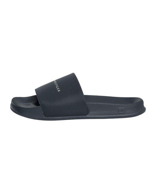 Tommy Hilfiger Blue Core Pool Sliders for men