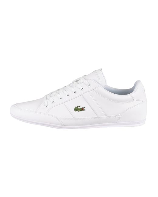lacoste white runners