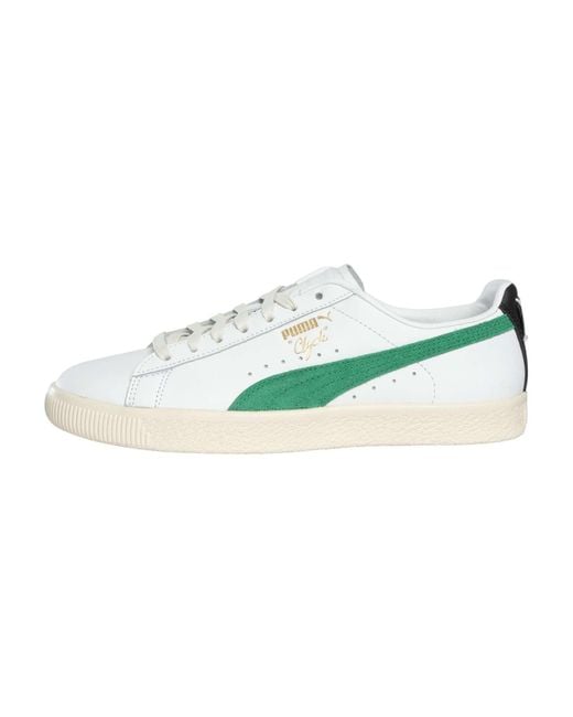 PUMA Green Clyde Base Trainers for men