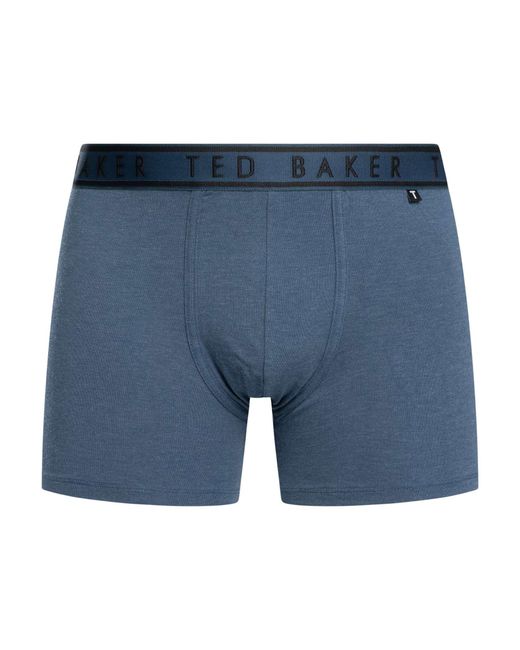 Ted Baker Blue 3 Pack Boxer Briefs for men
