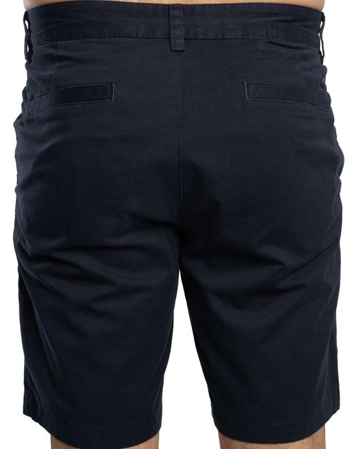 Boss Blue Chino Slim Shorts for men