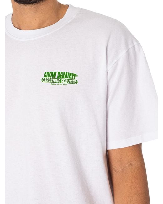 Edwin White Gardening Services T-shirt for men