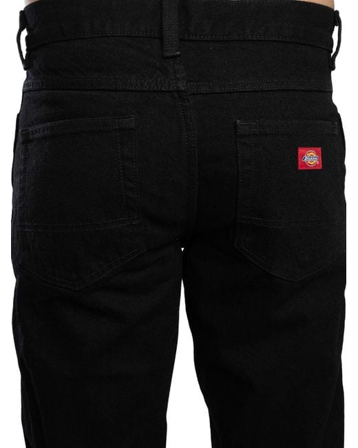 Dickies Black 983 Regular Straight Jeans for men