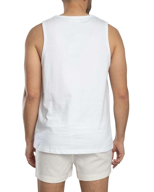 Fila White Sunny Vest for men