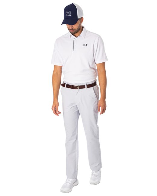 Under Armour Gray Tech Tapered Chinos for men