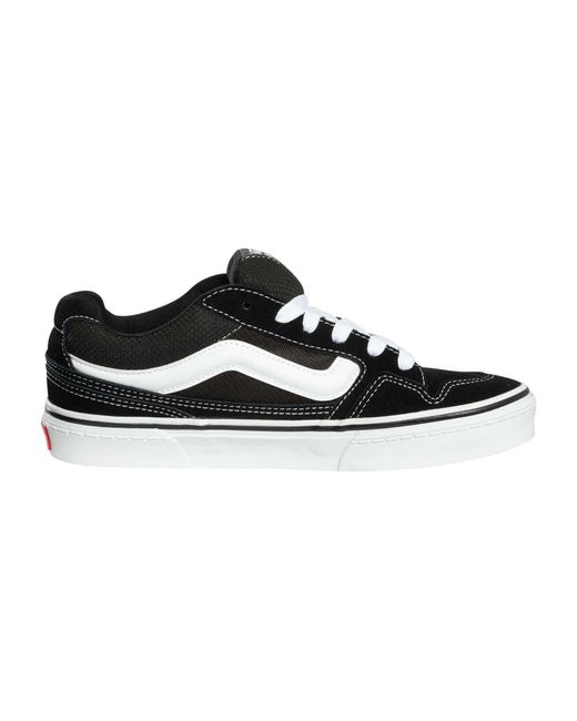 Vans Black Caldrone Suede Trainers for men