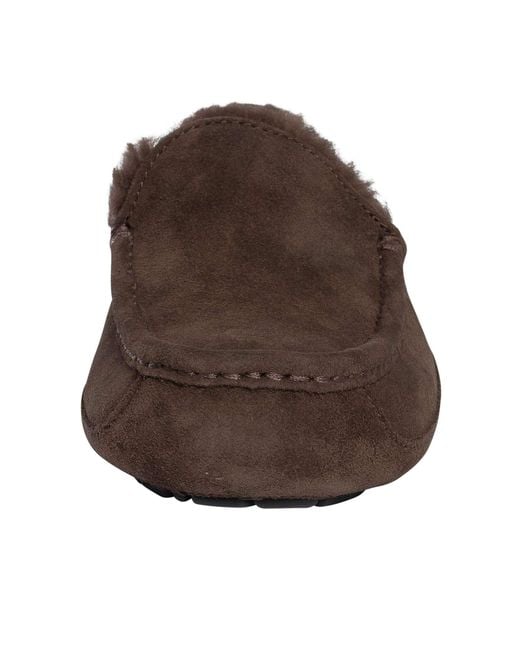 Ugg Brown Ascot Suede Slippers for men
