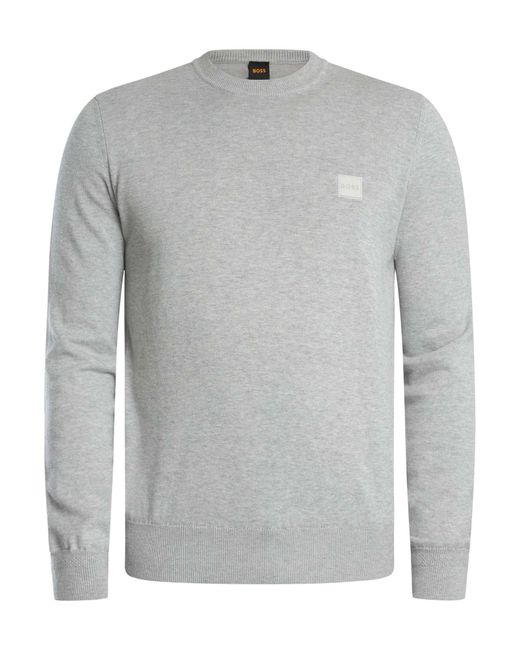 Boss Gray Kanovano Knit for men