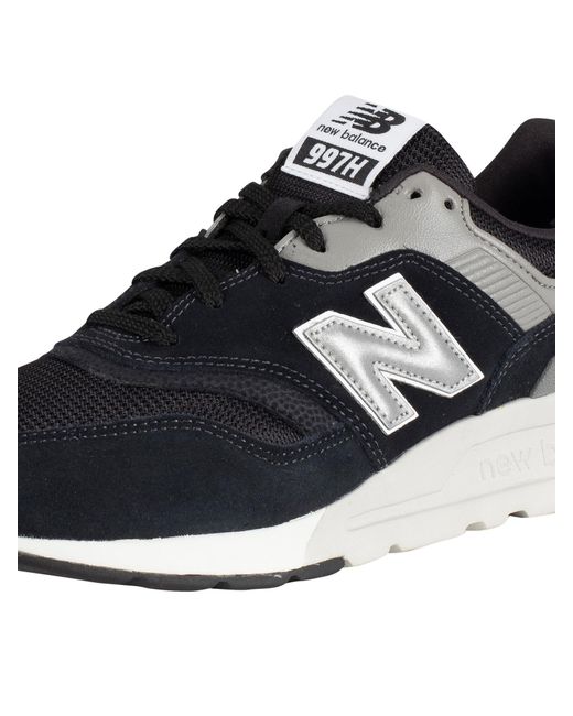 New Balance Black Suede 977 Suede Trainers - US Size: 7, 7.5 ...
