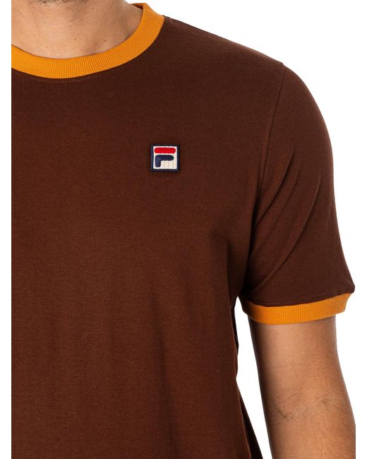 Fila Brown Marconi T-shirt for men