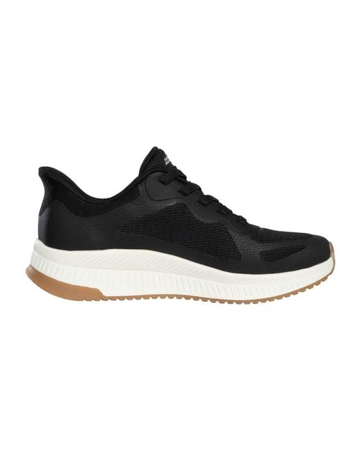 Skechers Black Slip-ins Bobs Sport Squad Chaos 4 Trainers for men