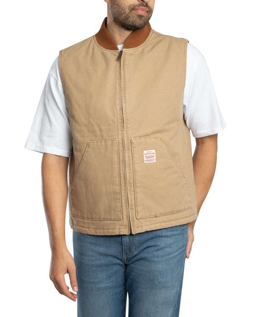 Levi's Blue Sansome Gilet for men