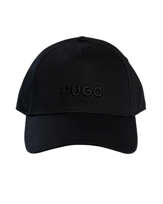 HUGO Black Jude Baseball Cap for men