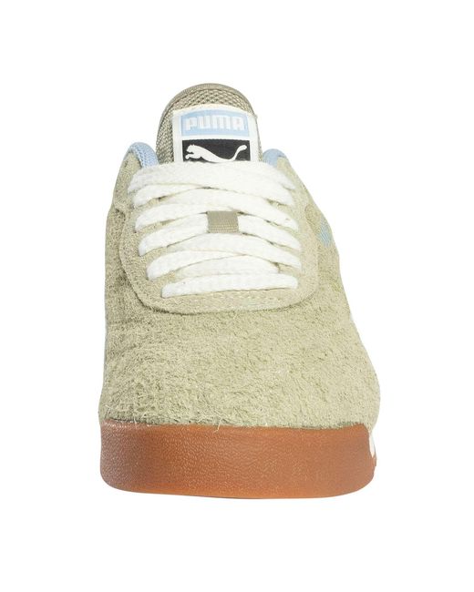 PUMA White Roma Anniversario Suede Trainers for men
