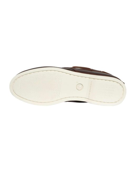 Timberland Brown Cedar Bay Essential Leather Boat Shoe for men