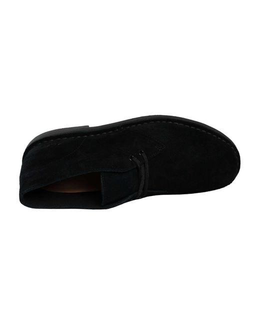 Clarks Black Desert Evo Suede Boots for men