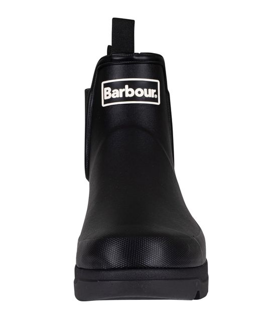 Barbour Black Nimbus Wellington Boots for men