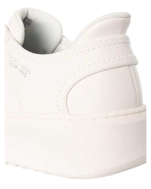 Skechers White Slip-ins Court Break Double Vented Slip-ins Trainers for men