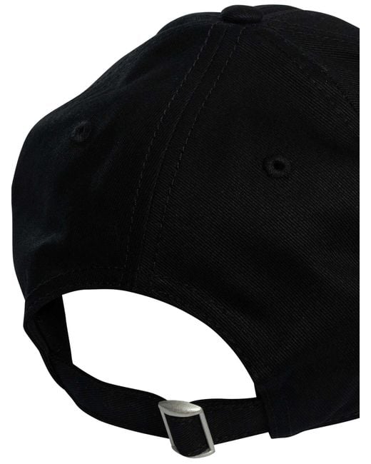 Replay Black Big Logo Baseball Cap for men