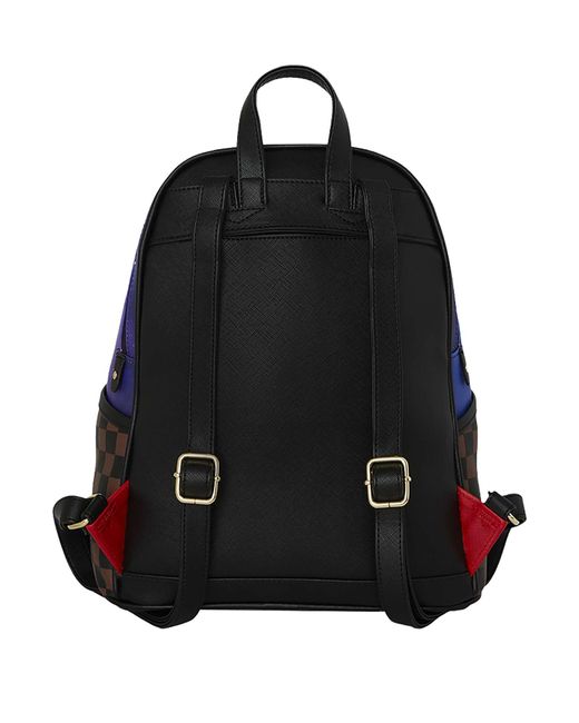 Sprayground Blue Lost In Space Drip Savage Small Backpack for men